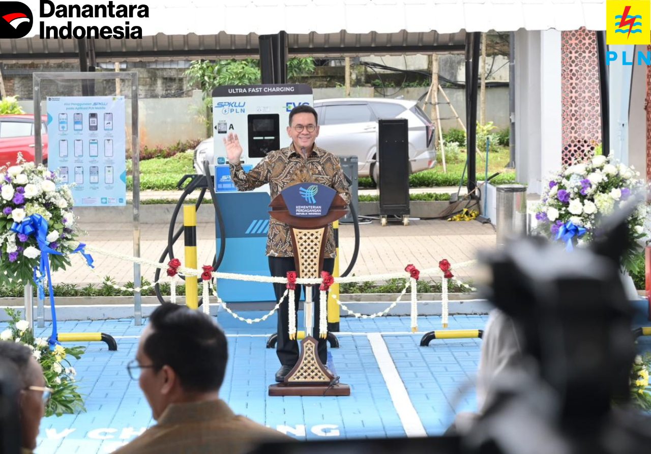 Kolaborasi PLN dan Kementerian Perdagangan Hadirkan SPKLU Ultra Fast Charging